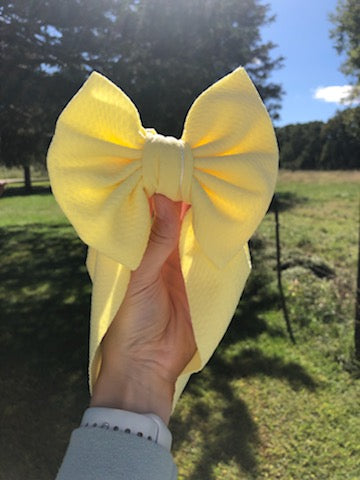 Banana Headwrap 6-12mo